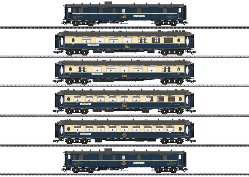 Märklin Pullmanwagen-Set EDELWEISS Fabrikverkauf