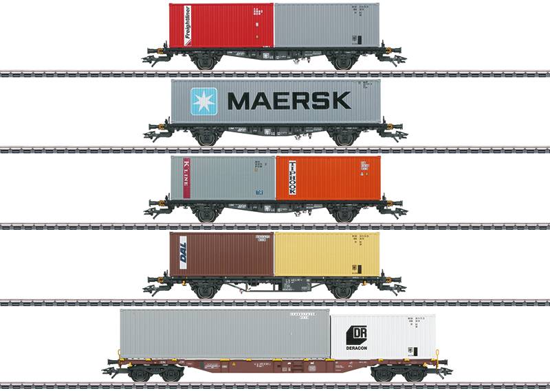 Märklin Container-Tragwagen-Set Sonderangebot der Fabrik
