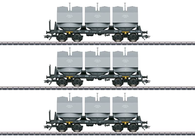Märklin Kalkkübelwagen-Set Slmmp 50% Rabatt mit kostenlosem Versand