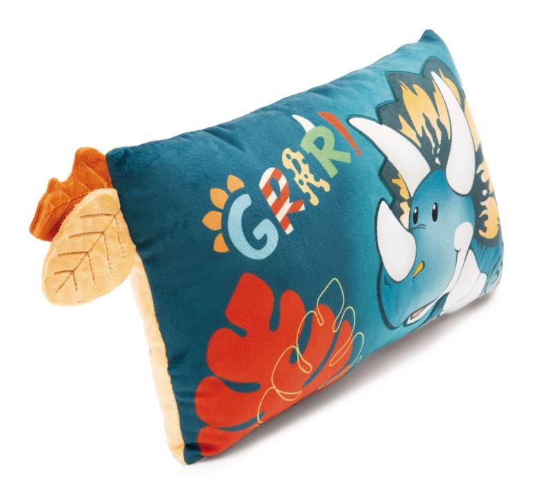 NICI Rechteckiges Kissen Dino Cerastupsy NICI GREEN Riesige Rabatte