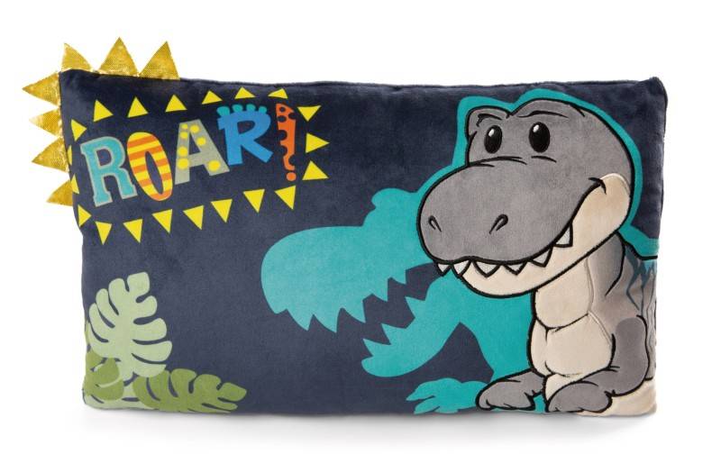 NICI Rechteckiges Kissen Dino Tony-Rex NICI GREEN