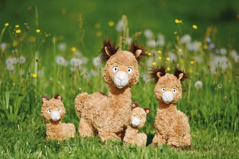 NICI Stehendes Kuscheltier Alpaka Al Paka NICI GREEN 50% Rabatt für begrenzte Zeit