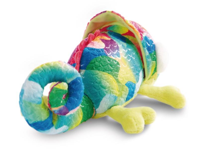 NICI Liegendes Kuscheltier Chamäleon Candymon NICI GREEN Fabrik Onlineshop