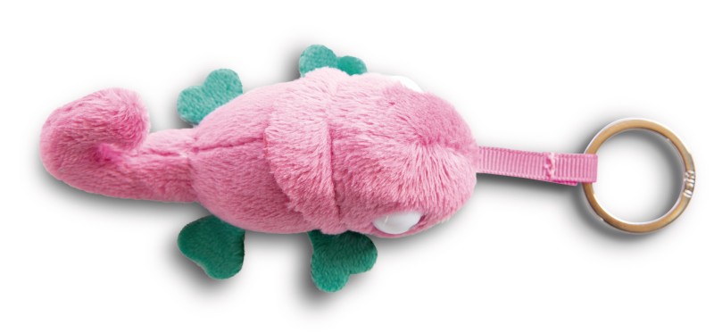 NICI Schlüsselanhänger Pinkes Chamäleon Candymon NICI GREEN Fabrikpreis