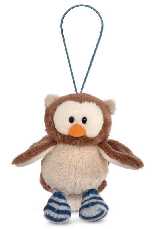 NICI Wendekuscheltier Eule Oscar blau mit Loop NICI GREEN Discount Store für neue Produkte