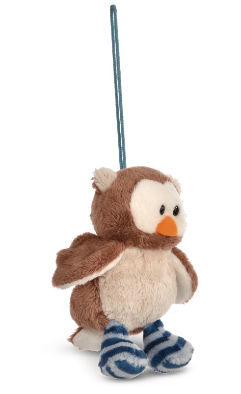NICI Wendekuscheltier Eule Oscar blau mit Loop NICI GREEN Discount Store für neue Produkte
