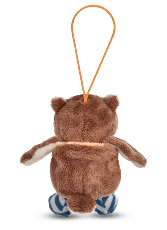 NICI Wendekuscheltier Eule Oscar gelb mit Loop NICI GREEN Nur noch ein Tag übrig