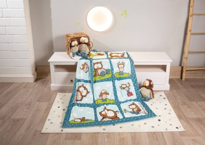 NICI Plüschdecke Eule Oscar Clearance-Verkauf