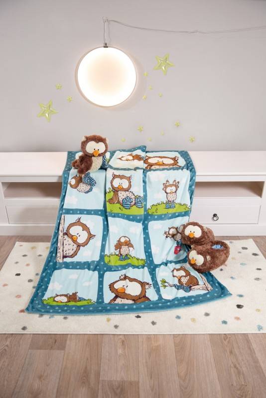 NICI Plüschdecke Eule Oscar Clearance-Verkauf
