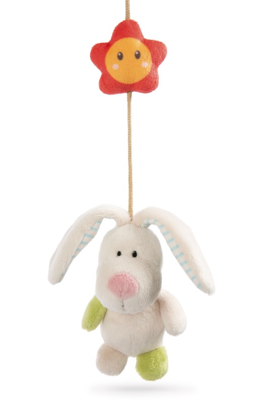 NICI Musik-Mobile Hase und Eule in Geschenkverpackung Speichern exportieren
