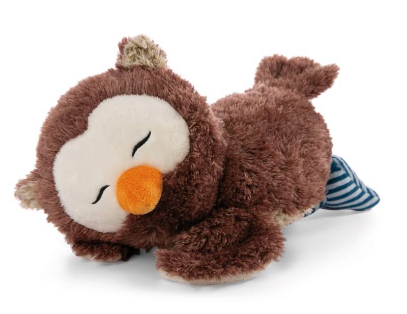 NICI Liegendes Kuscheltier Eule Oscar