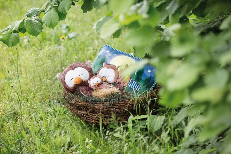 NICI Liegendes Kuscheltier Eule Oscar 50% Rabatt für begrenzte Zeit