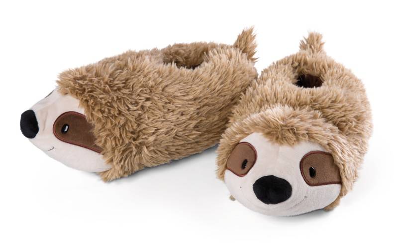 NICI Hausschuhe Faultier Chill Bill Gr. 38-41