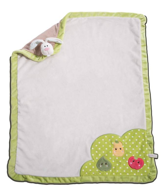 NICI Baby Kuscheldecke mit Schmuse-Hase