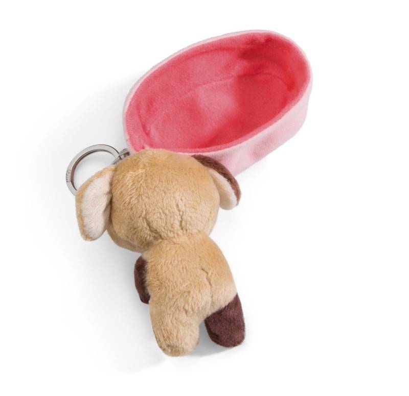 NICI Schlüsselanhänger Sleeping Pets Hund dreifarbig Discount Store für neue Produkte