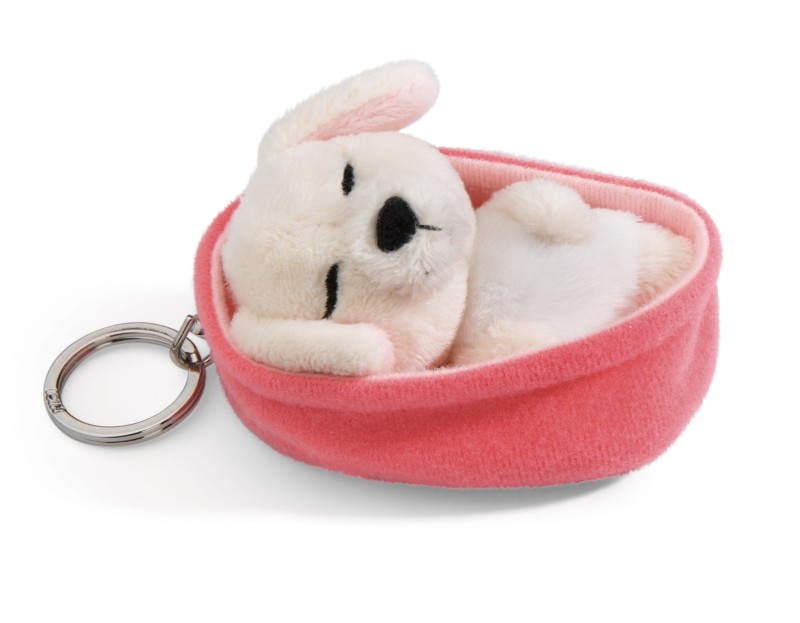 NICI Schlüsselanhänger Sleeping Pets Hund creme Riesige Rabatte