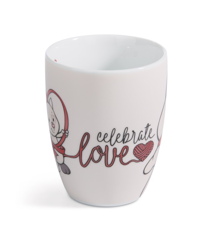 NICI Tasse Katze "Celebrate Love" Exklusivangebot