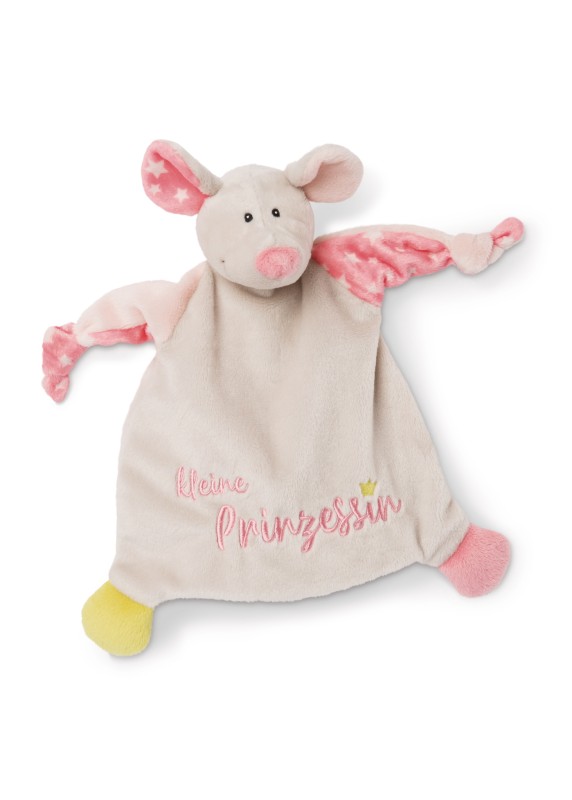NICI Schmusetuch Maus 'Kleine Prinzessin'