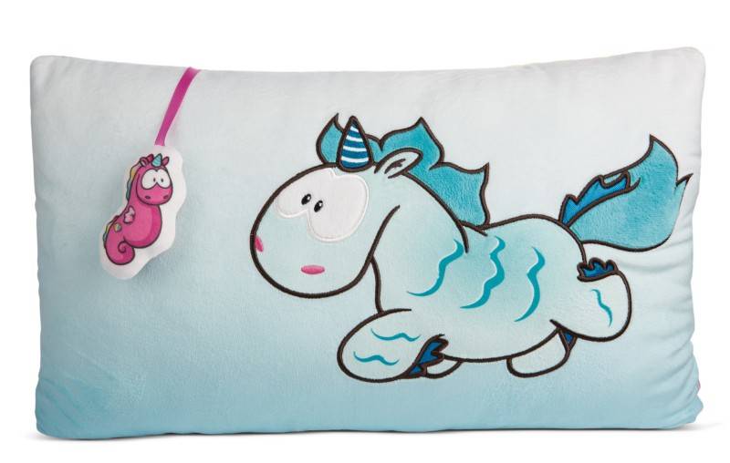NICI Rechteckiges Kissen Einhorn Aquario NICI GREEN