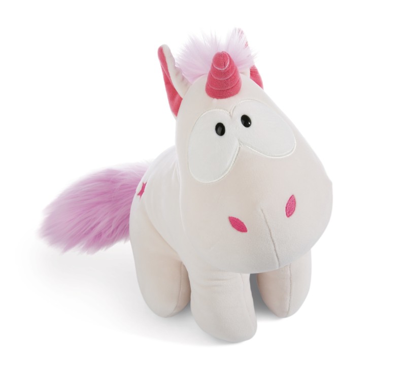 NICI Sitzendes Kuscheltier Einhorn Theodor soft