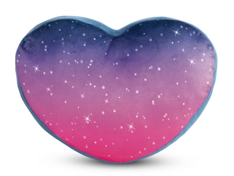 NICI Herzförmiges Kissen Einhörner Star Bringer & Moon Keeper NICI GREEN Fabrikpreis