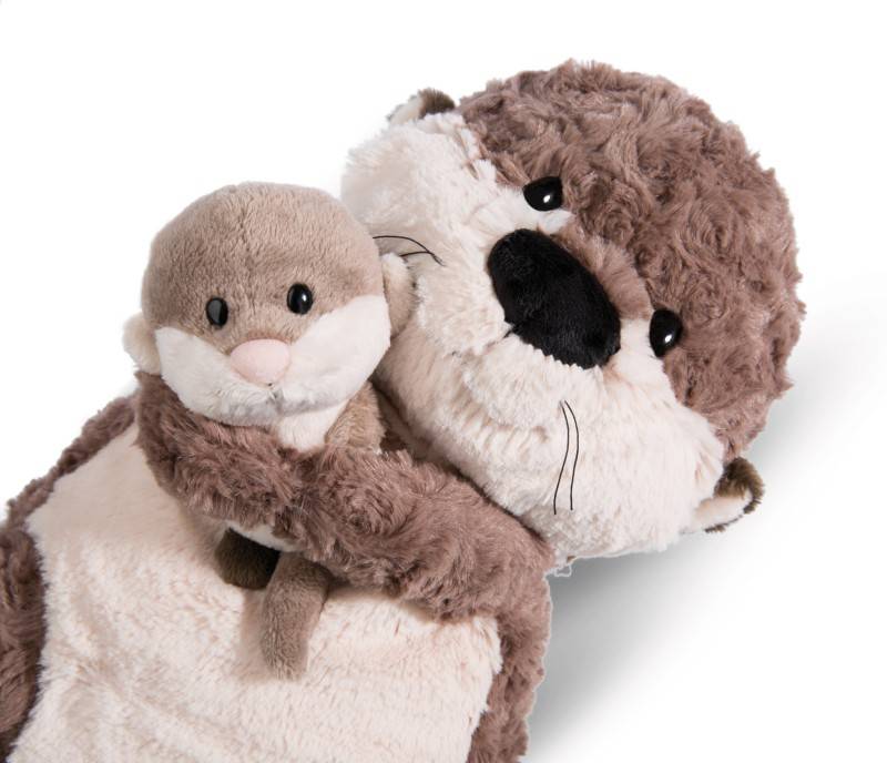 NICI Figürliches Kissen Otter Oda & Odalina Forest Friends NICI GREEN Exklusivangebot