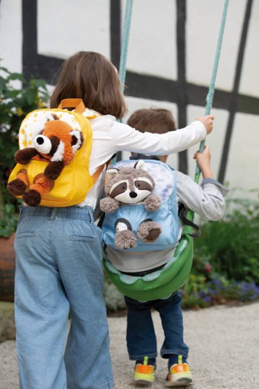 NICI Rucksack mit Roter Panda Plüschtier Black Friday