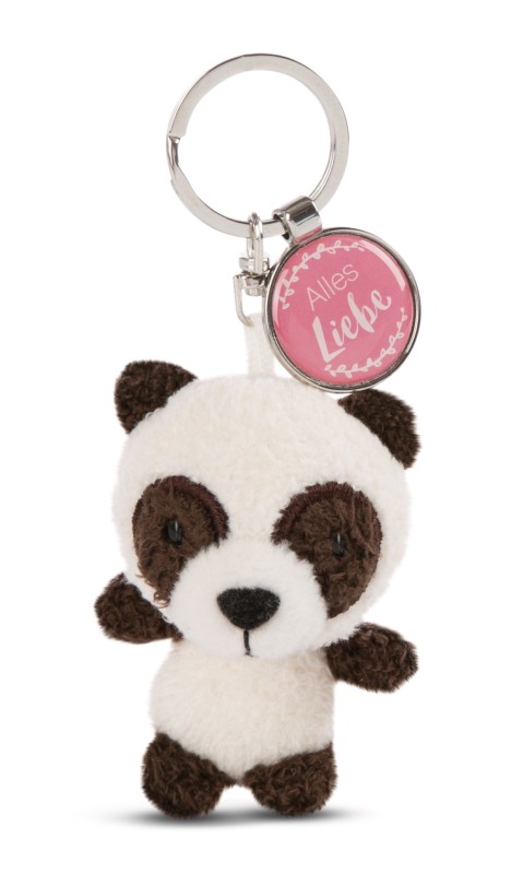 NICI Schlüsselanhänger Panda mit Anhänger 'Alles Liebe' Muttertagsangebot