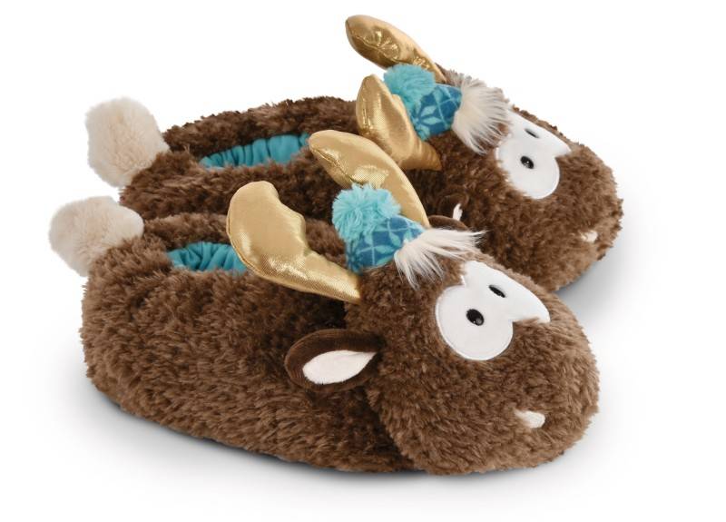 NICI Hausschuhe Rentier Reny Heart Gr. 38-41 Bis zu 60% Rabatt