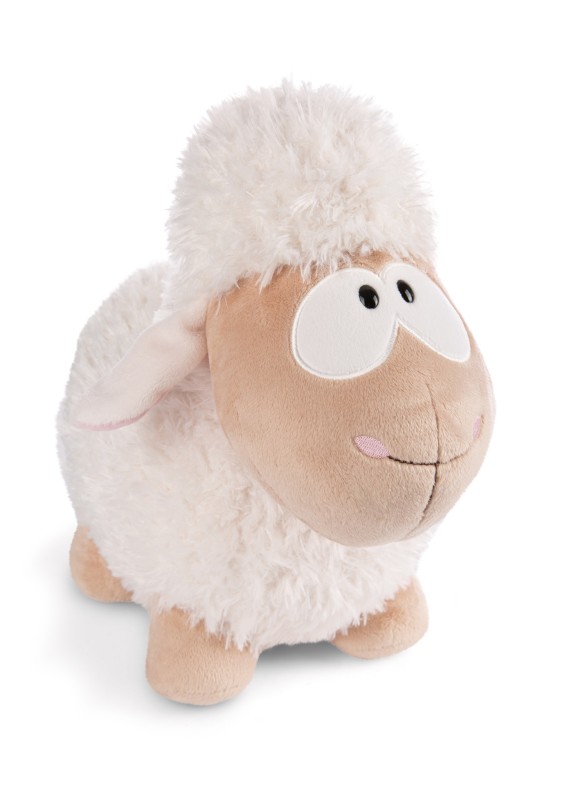 NICI Stehendes Kuscheltier Schaf weiß NICI GREEN