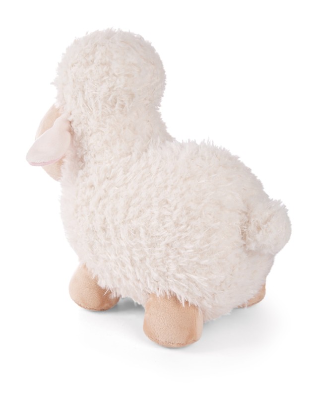 NICI Stehendes Kuscheltier Schaf weiß NICI GREEN Fabrikladen