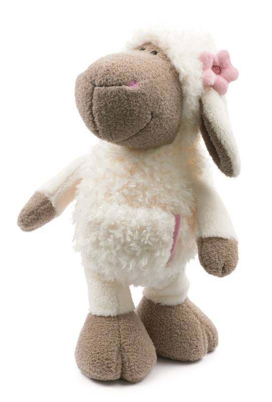 NICI Kuscheltier Schaf Jolly Rosa