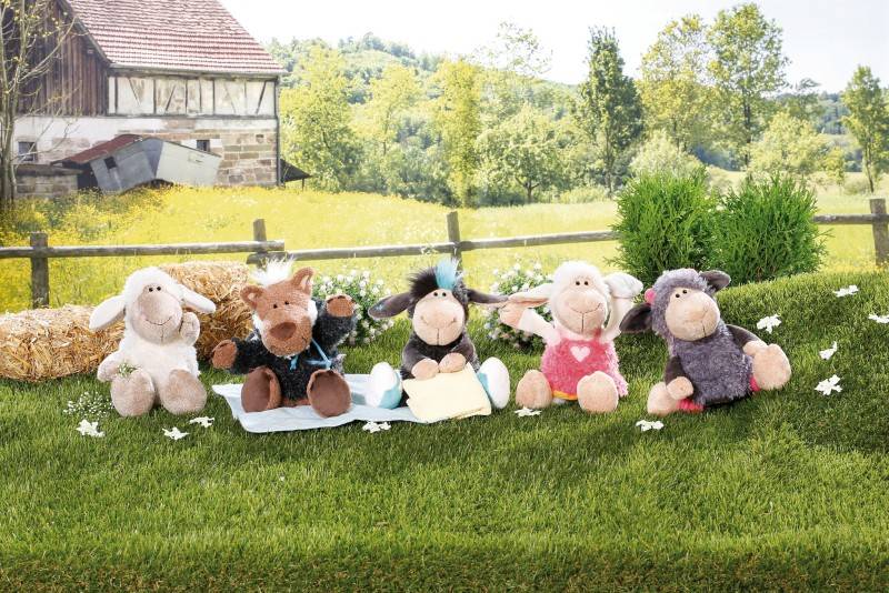 NICI Kuscheltier Schaf Jolly Rosa Angebote