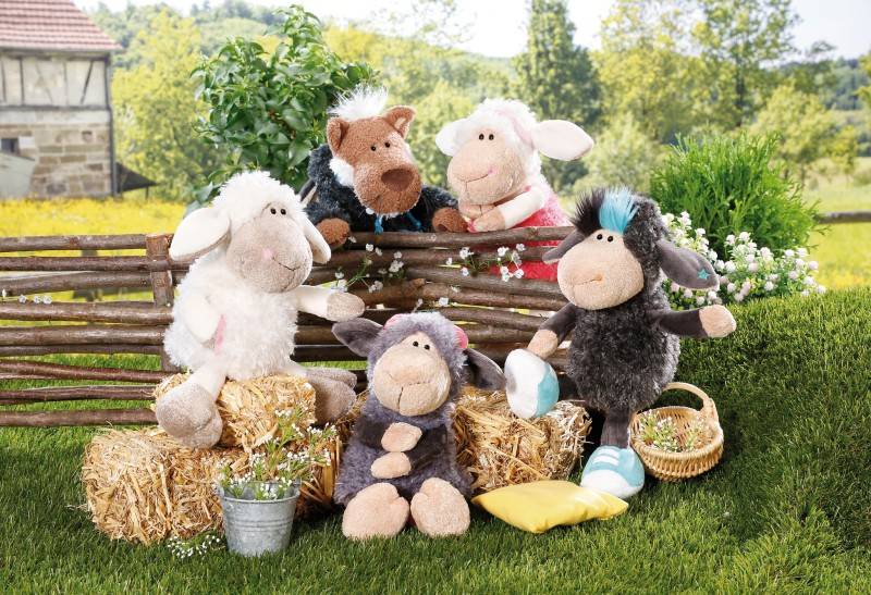 NICI Kuscheltier Schaf Jolly Rosa Angebote