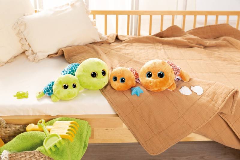 NICI GLUBSCHIS Kuscheltier Schildkröte Welloni Kostenloser Versand