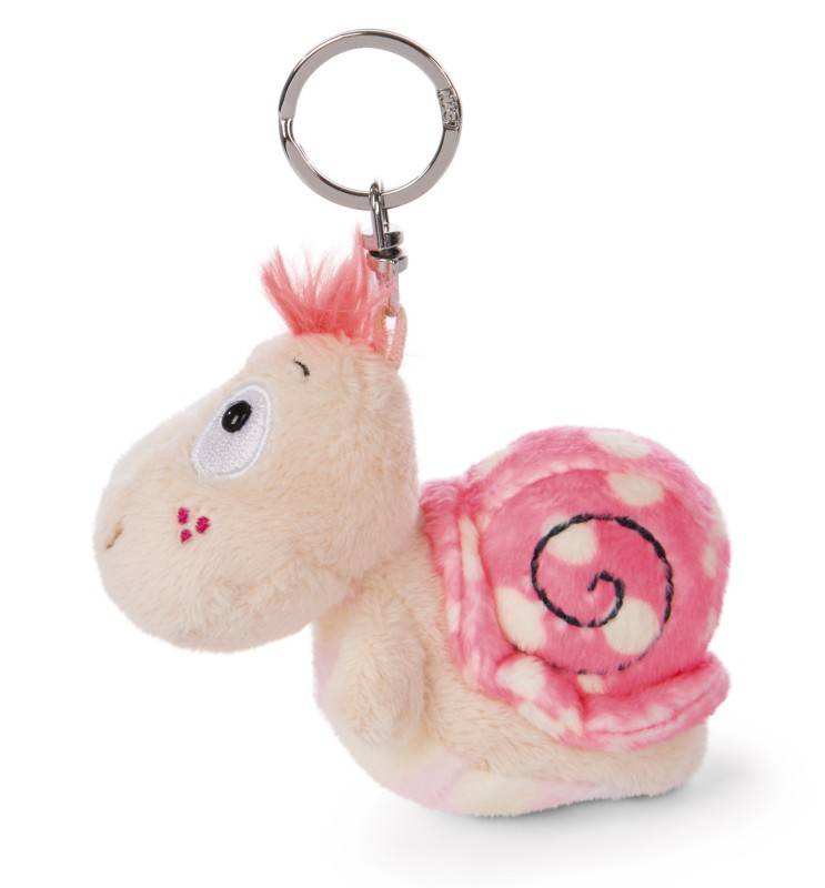 NICI Schlüsselanhänger Schnecke rosa