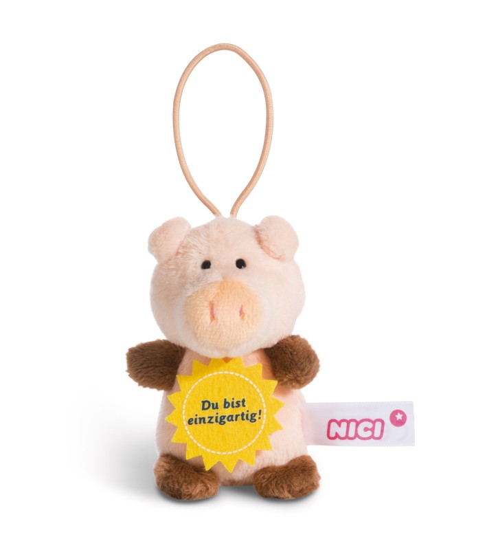 NICI Anhänger Schwein "Du bist einzigartig"