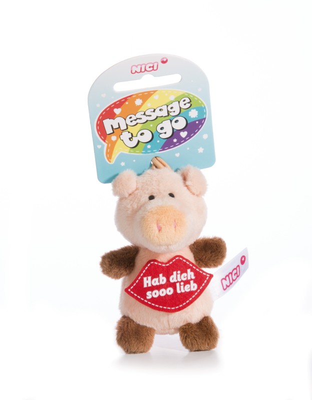 NICI Anhänger Schwein "Hab dich sooo lieb" Preisnachlass