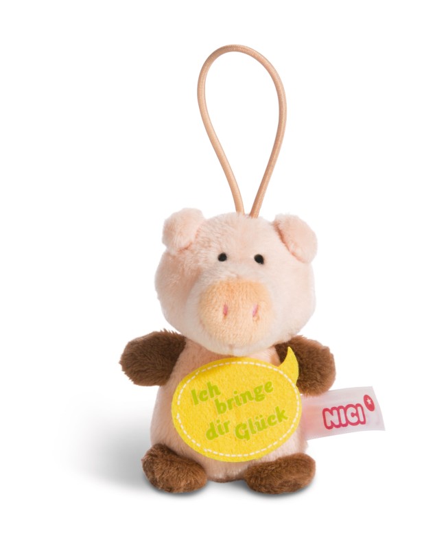 NICI Anhänger Schwein "Ich bringe dir Glück"