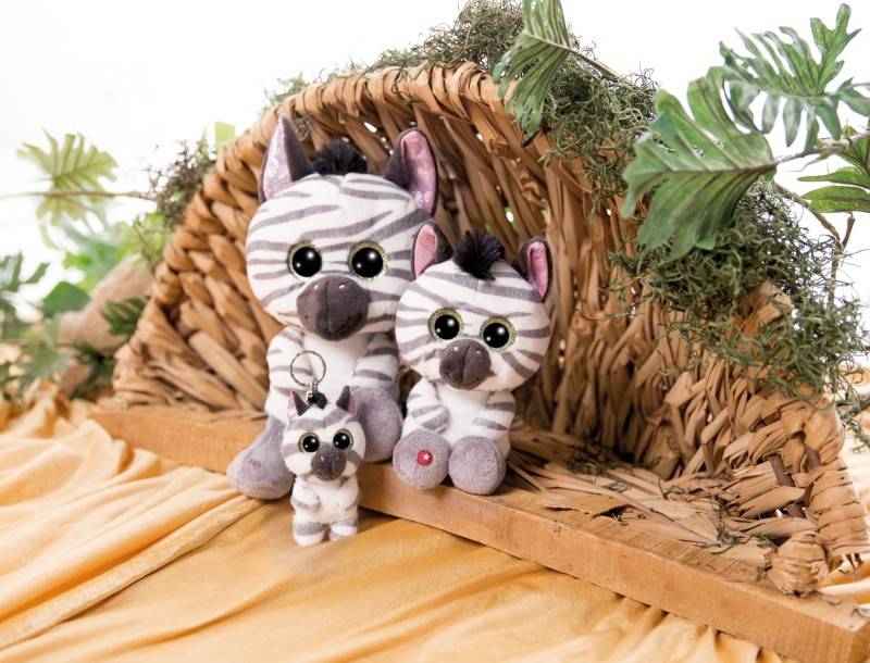 NICI GLUBSCHIS Kuschelteir Zebra Mankalita Letzter Tag