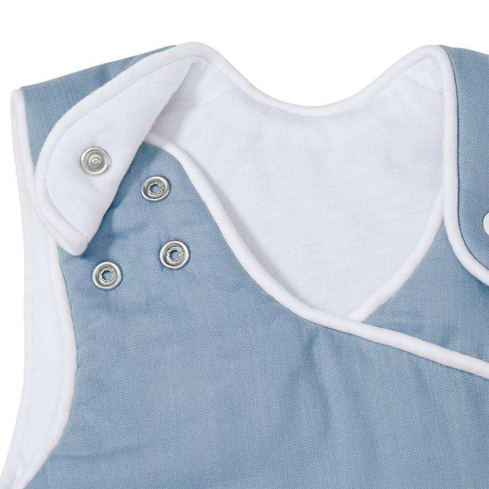 Nordic Coast Company Baby Schlafsack Blau Grau Begrenzt auf 3 Tage
