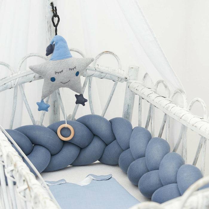 Nordic Coast Company Baby Schlafsack Blau Grau Begrenzt auf 3 Tage