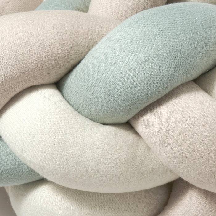 Nordic Coast Company Bettschlange geflochten Trio Mint 50% Rabatt für begrenzte Zeit