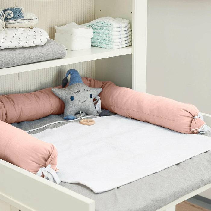 Nordic Coast Company Bettschlange Rosa Rabatte dieses Monats