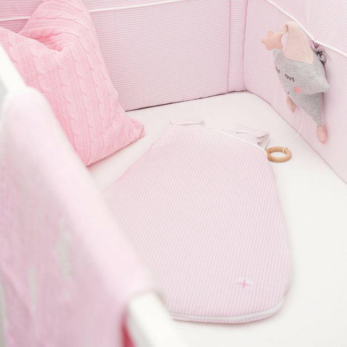 Nordic Coast Company Baby Schlafsack Rosa Auslauf