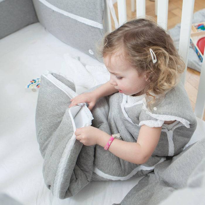 Nordic Coast Company Baby Schlafsack Grau Spitze Hotsell