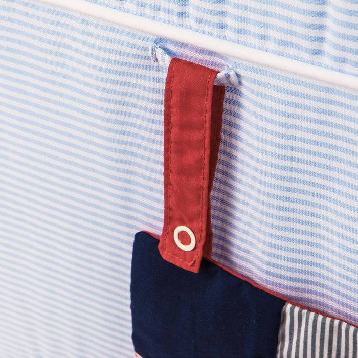 Nordic Coast Company Baby Bettnestchen Blau Blitzverkäufe