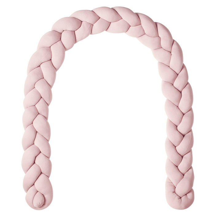 Nordic Coast Company Bettschlange geflochten Pink Jersey 180cm Online Shopping