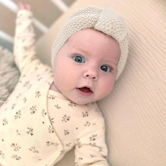 Nordic Coast Company Baby Turban Natur Exklusive Angebote