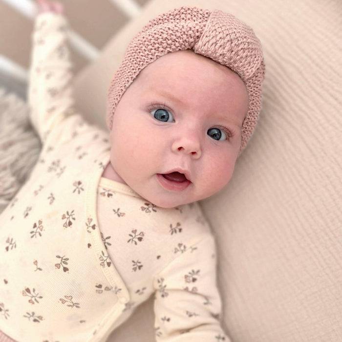 Nordic Coast Company Baby Turban Altrosa Neuheiten